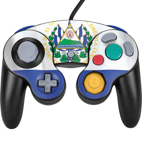 El Salvador Flag Nintendo GameCube Controller Skin